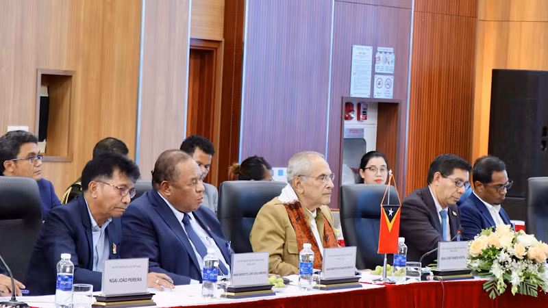 Tổng thống Timor Leste Jose Ramos-Horta và Phái đoàn.