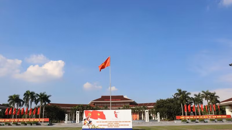 Trung tâm Văn hóa Kinh Bắc - nơi tổ chức Hội nghị công bố Quy hoạch và Xúc tiến đầu tư tỉnh Bắc Ninh năm 2024.