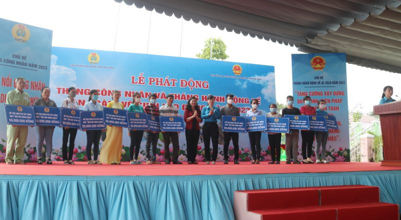 Công nhân, lao động khó khăn về nhà ở được hỗ trợ “Mái ấm Công đoàn”.