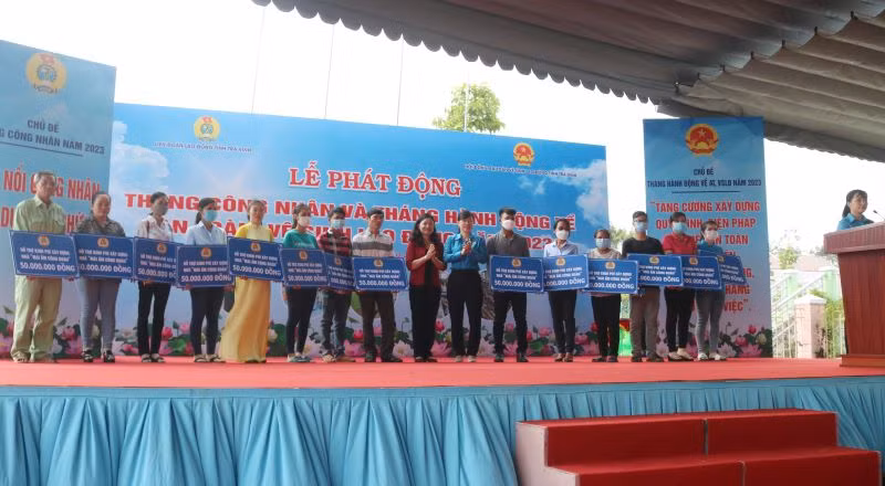 Công nhân, lao động khó khăn về nhà ở được hỗ trợ “Mái ấm Công đoàn”.