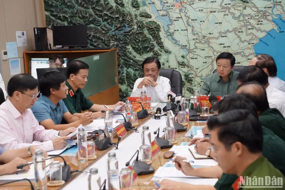 Bộ Nông nghiệp và Phát triển nông thôn tổ chức họp trực tuyến với các bộ, ngành, địa phương để chuẩn bị phương án ứng phó siêu bão Yagi (bão số 3) chiều 5/9.