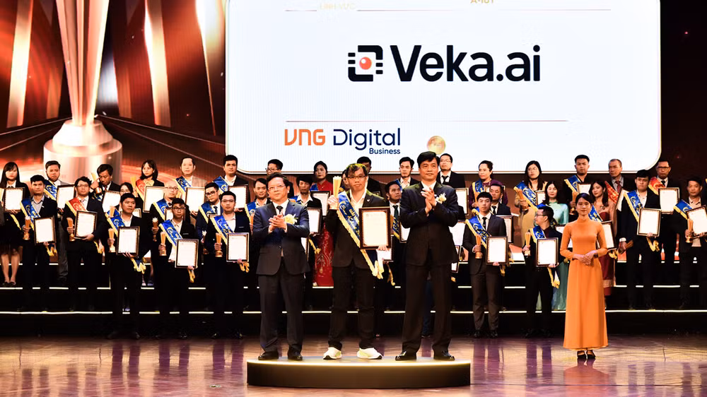 Giải pháp Camera AI Giám sát thông minh của Veka.ai đạt được chứng nhận Sao Khuê 2024.