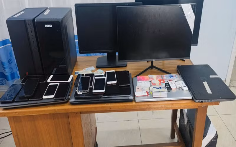 Tang vật liên quan đến vụ án. (Ảnh Công an cung cấp)