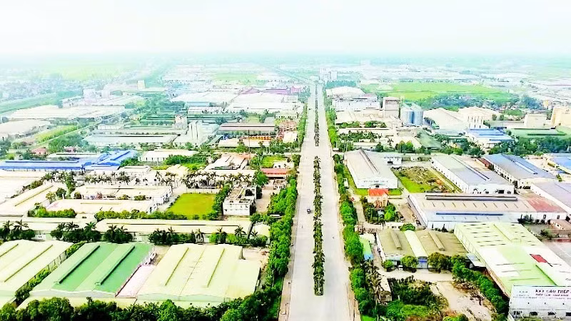 Khu công nghiệp Đồng Văn, thị xã Duy Tiên, cơ bản đã được lấp đầy.