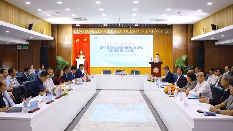 Quang cảnh hội thảo.