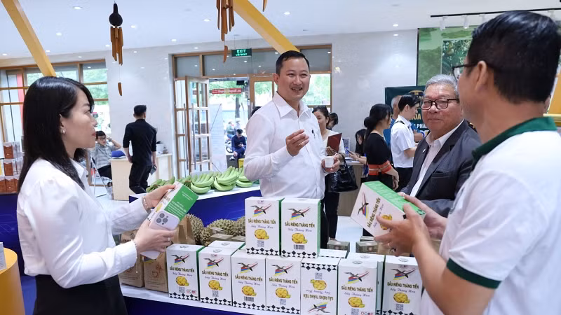 Tỉnh Đắk Lắk trưng bày sản phẩm nông nghiệp tiêu biểu tại ITPC. 