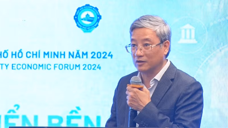 Chuyên gia phát biểu tại hội thảo.