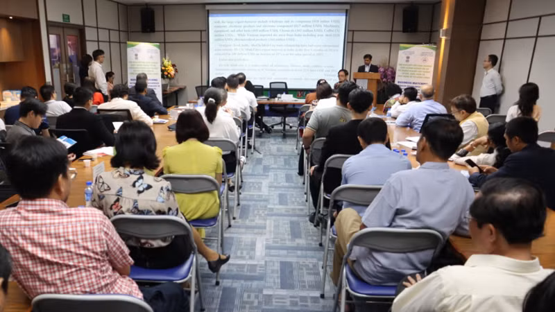 Quang cảnh hội nghị.