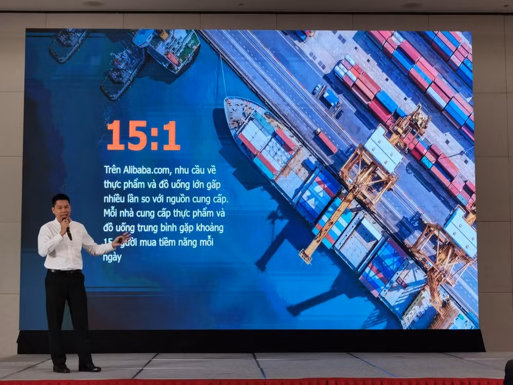 Ông Vũ Thế Tùng, Giám đốc Phát triển thị trường và Quan hệ chính phủ, đại diện Alibaba Việt Nam.