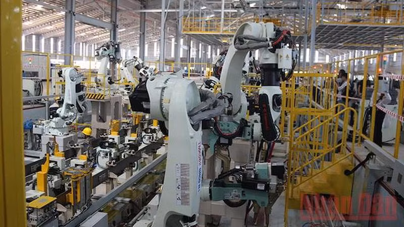 Nhà máy sản xuất và lắp ráp ô-tô của Công ty cổ phần Tập đoàn Trường Hải, tại Quảng Nam. (Ảnh minh họa: Tấn Nguyên)