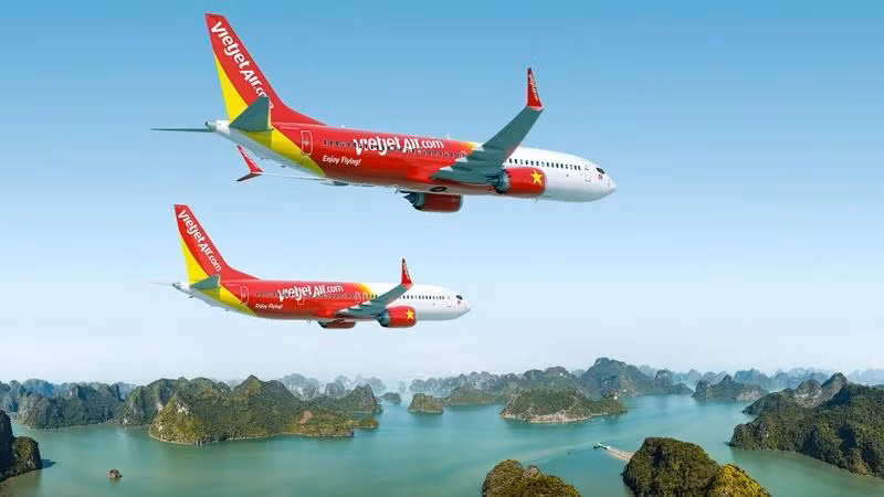 Vietjet và Boeing chính thức ký kết thỏa thuận tái cấu trúc, thực hiện hợp đồng chiến lược lâu dài, bền vững tại Farnborough 2022.
