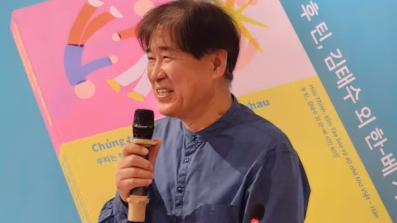 Giáo sư, nhà văn Bang Hyun-suk chia sẻ nhiều kỷ niệm đẹp với Việt Nam. Giáo sư, nhà văn Bang Hyun-suk chia sẻ nhiều kỷ niệm đẹp với Việt Nam.