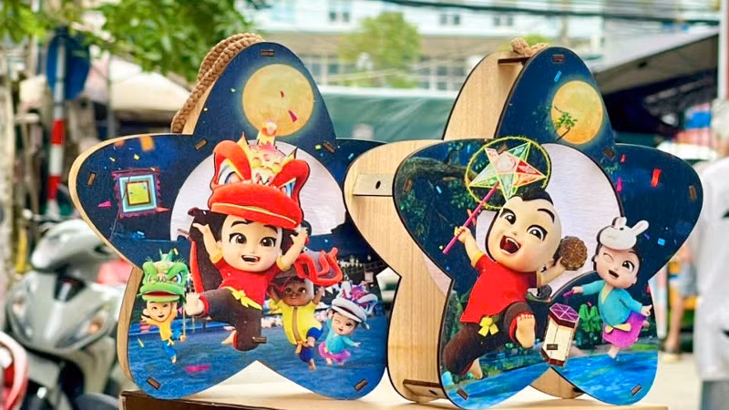 Dấu ấn hoạt hình Việt Nam xuất hiện sinh động trong đời sống.