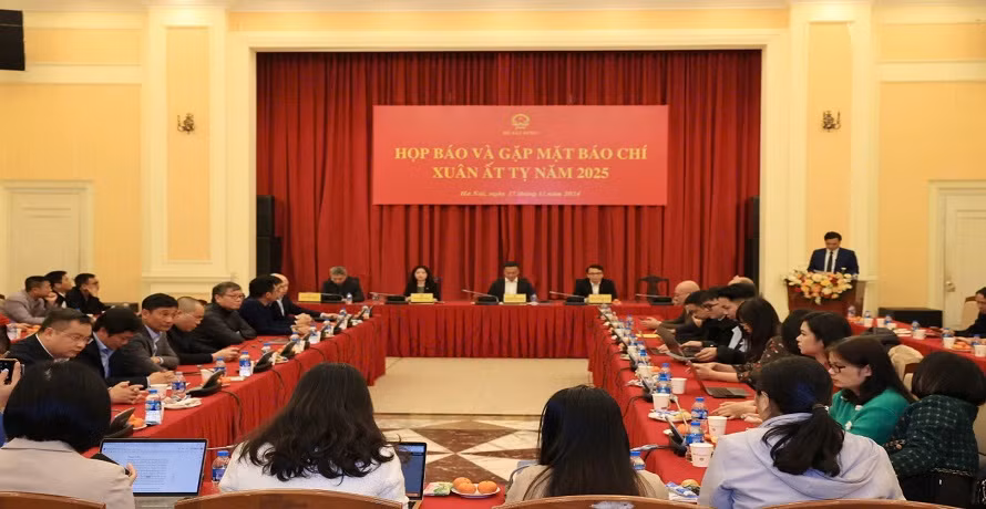 Bộ Xây dựng họp báo công bố 10 sự kiện tiêu biểu của ngành trong năm 2024.