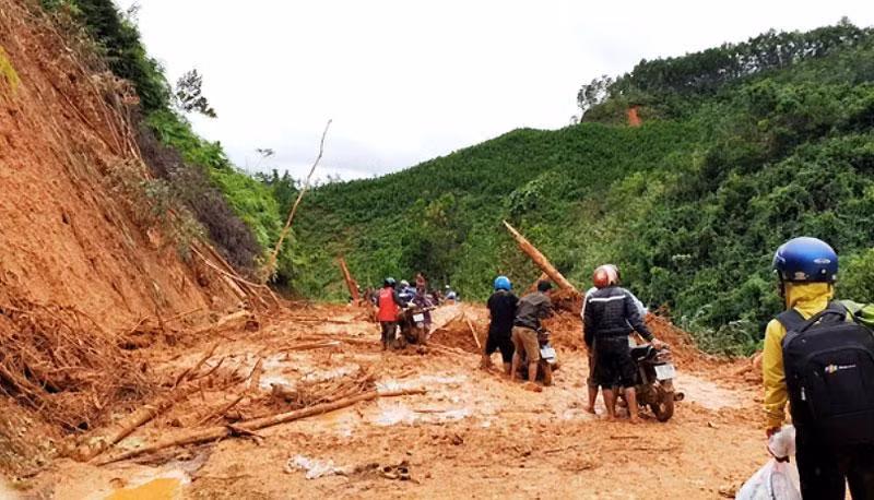 Khu vực Thừa Thiên Huế-Ninh Thuận, Tây Nguyên đề phòng lũ quét, sạt lở đất