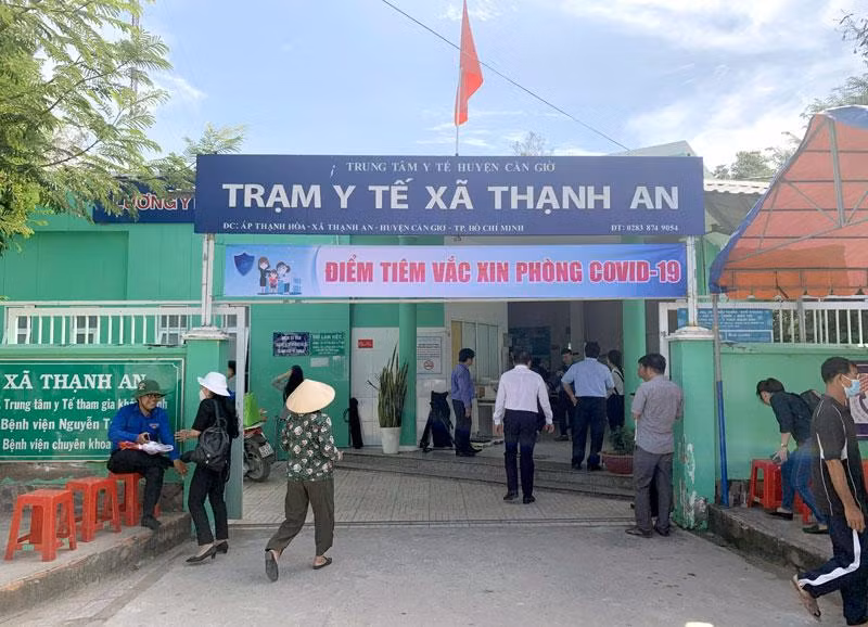 Tỷ lệ người dân đến khám tại Trạm y tế xã Thạnh An tăng lên đáng kể.
