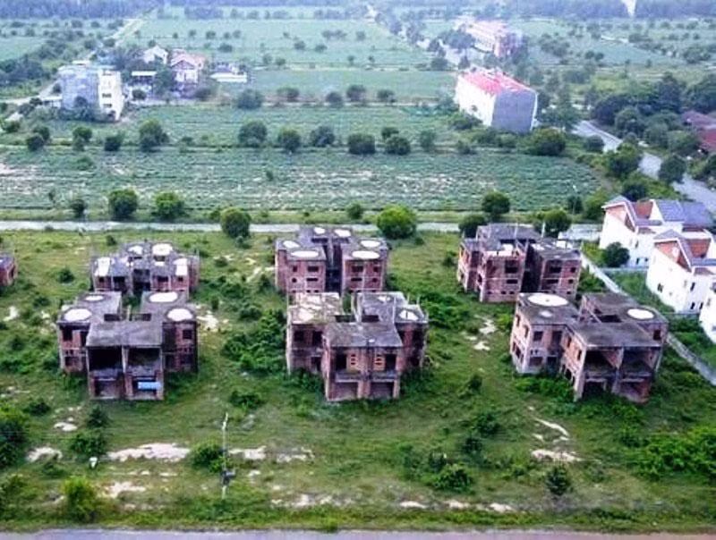 Dự án sử dụng đất chậm triển khai.