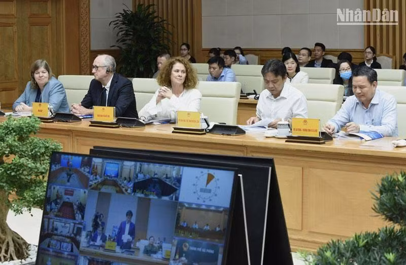 Các đại biểu tham dự hội nghị.