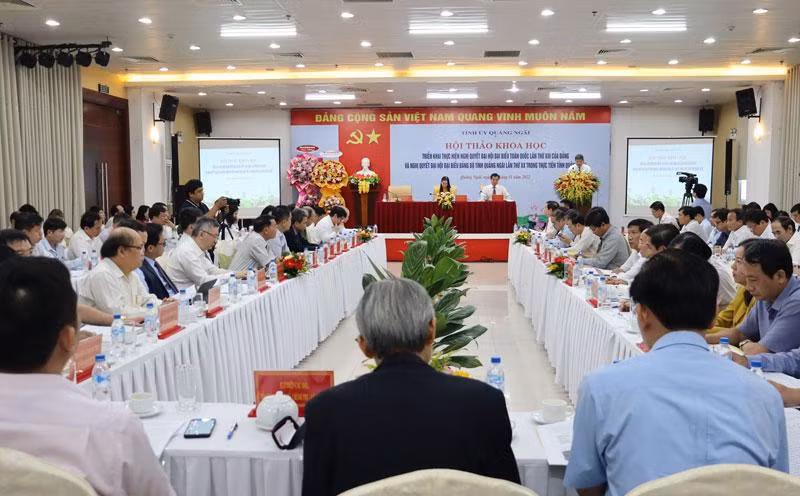 Quang cảnh Hội thảo. 