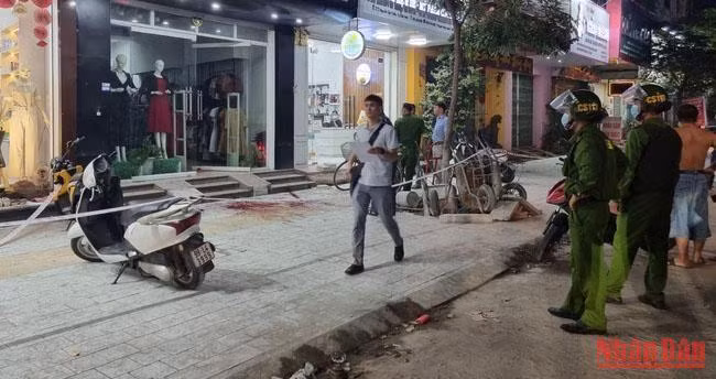 Hiện trường vụ án.