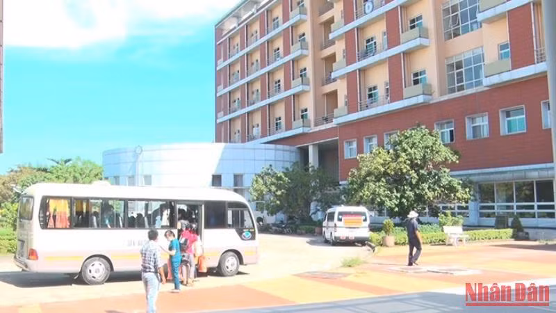 Bệnh viện đa khoa Trung ương Quảng Nam, nơi xảy ra vụ trục lợi bảo hiểm y tế.