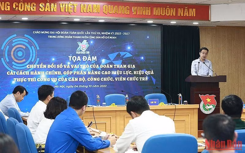 Toàn cảnh tọa đàm.