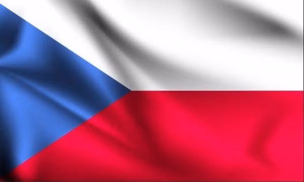 Quốc kỳ Cộng hòa Séc. (Ảnh: dangcongsan.vn)