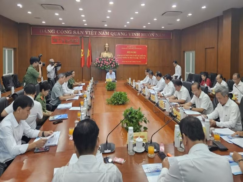 Hội nghị thông qua Dự thảo Báo cáo kết quả kiểm tra công tác Bảo vệ chính trị nội bộ tại Ban Thường vụ Tỉnh ủy Bà Rịa-Vũng Tàu.