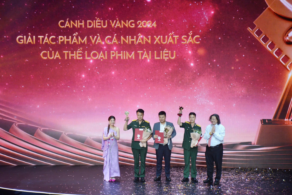 Phim tài liệu "Linh ảnh" của Điện ảnh Quân đội nhân dân đoạt Cánh diều Vàng 2024.