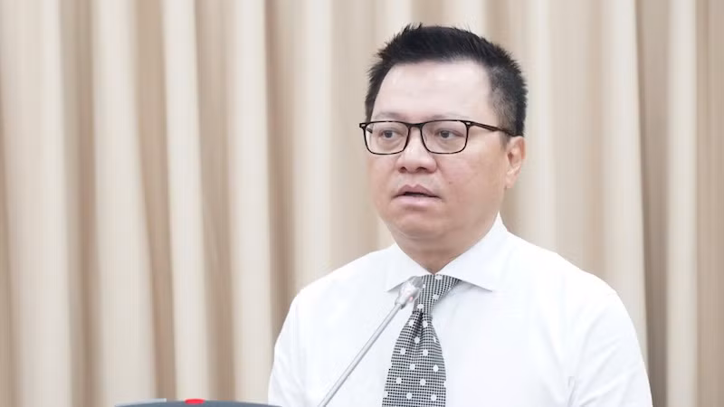 Tổng Biên tập Báo Nhân Dân Lê Quốc Minh.