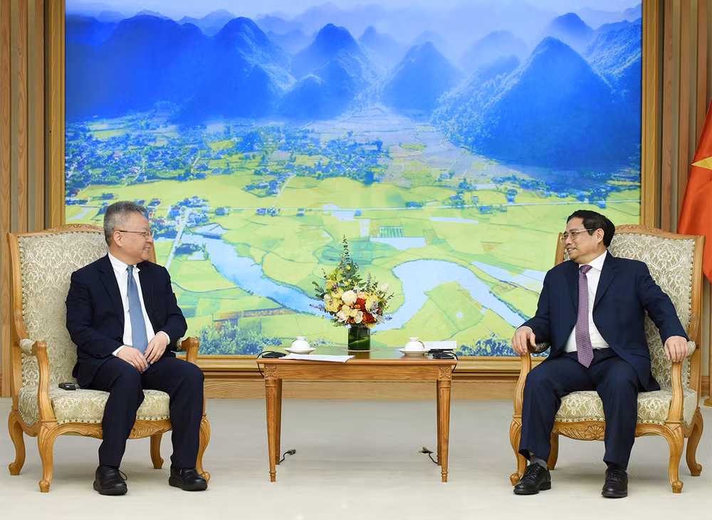 Đây là lần đầu tiên ông Thẩm Hiểu Minh thăm Việt Nam trên cương vị Bí thư Tỉnh ủy Hải Nam.