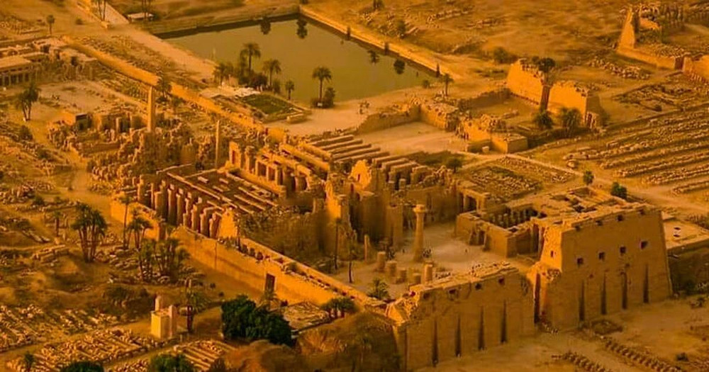 Quần thể đền Karnak ở Luxor, Ai Cập. (Nguồn: unitedguidestravel) 