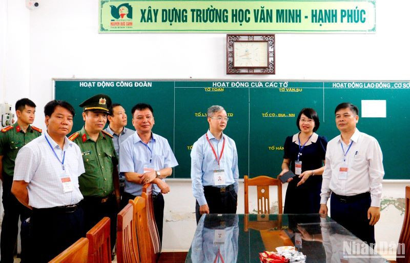 Đến nay, tất cả các điểm thi tại tỉnh Thái Bình đã hoàn tất công tác chuẩn bị cho kỳ thi tốt nghiệp THPT năm 2024.
