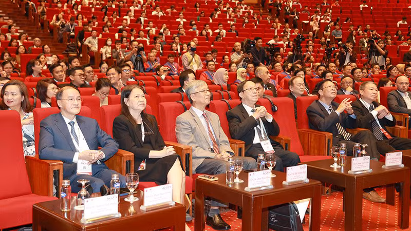 Các đại biểu trong nước, khu vực và trên thế giới dự Đại hội Khoa học Tim mạch Đông Nam Á lần thứ 27.