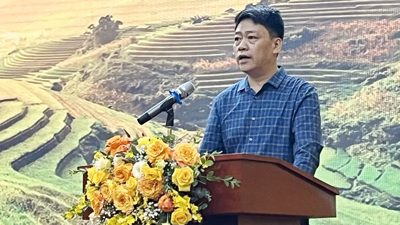 Phó Vụ trưởng Môi trường Nguyễn Thượng Hiền chia sẻ các nội dung quan trọng của Quy hoạch.