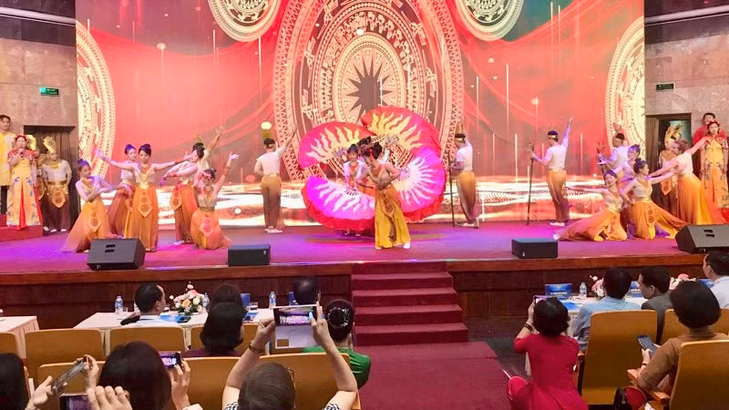 Một tiết mục múa được trình diễn tại Liên hoan.