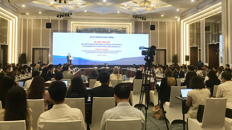Toàn cảnh hội thảo JETP.