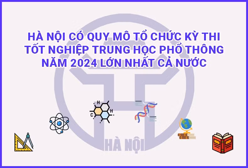Hà Nội: Kỳ thi tốt nghiệp THPT năm 2024 lớn nhất cả nước