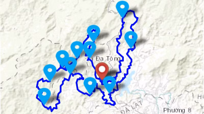 Hành trình một cung đường chạy tại LAAN Ultra Trail 2023.