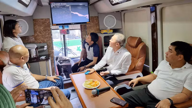 Tập đoàn Đèo Cả giới thiệu công nghệ số quản lý thi công đèo Prenn.