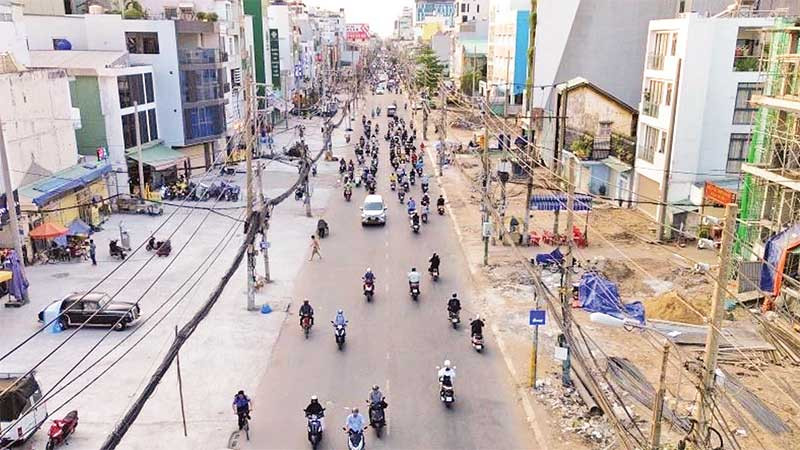 Khoảng 99% mặt bằng tuyến Metro số 2 Bến Thành-Tham Lương đi qua sáu quận đã được bàn giao cho chủ đầu tư.