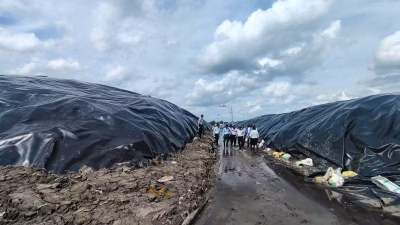 Tỉnh Bến Tre đẩy nhanh tiến độ khắc phục ô nhiễm môi trường tại bãi rác An Hiệp.