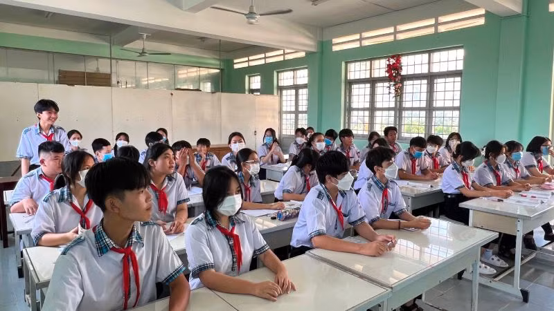 Bến Tre khẩn trương ngăn ngừa bệnh đau mắt đỏ lây lan trong trường học.