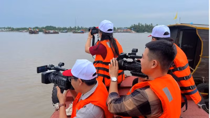 Tỉnh Bến tre tổ chức cuộc thi ảnh nghệ thuật cho các đối tượng yêu thích nhiếp ảnh. (Ảnh: HOÀNG TRUNG)