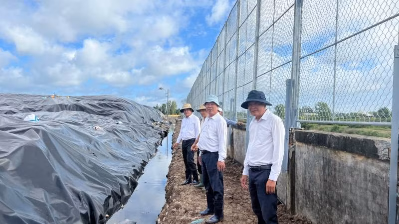 Bãi rác An Hiệp đã cơ bản khắc phục ô nhiễm môi trường.