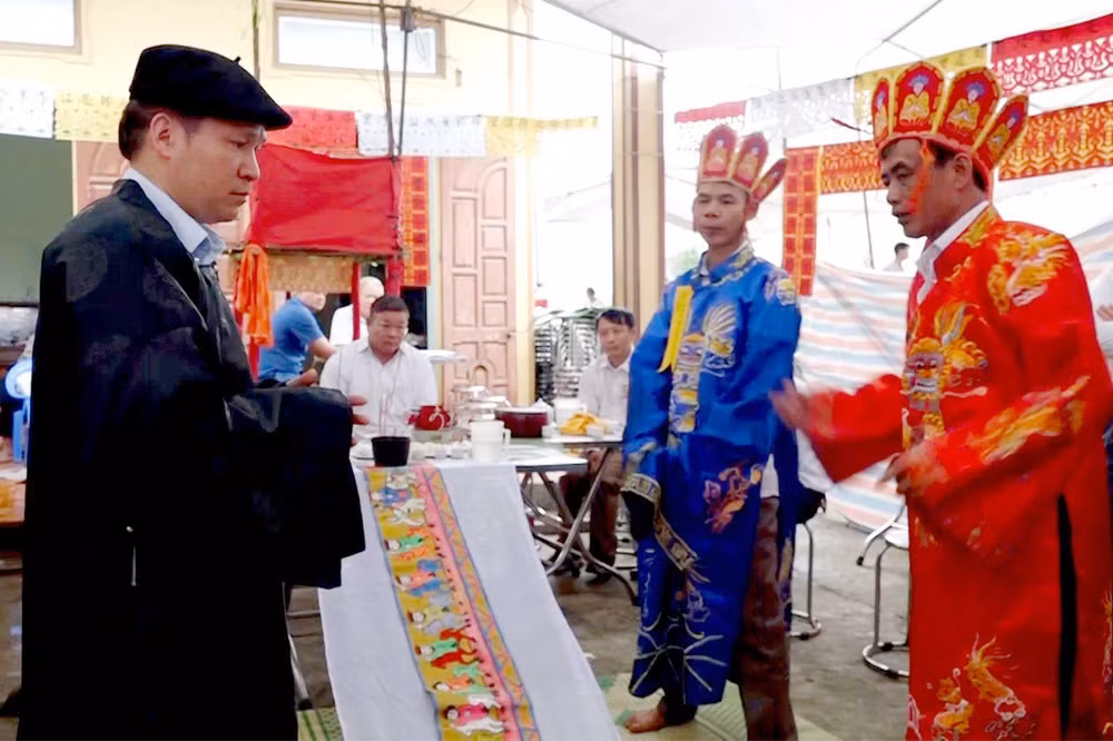 Phục dựng nghi lễ Đại Phan tại xã Ninh Lai, huyện Sơn Dương (Tuyên Quang).