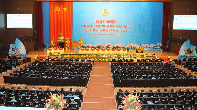 Toàn cảnh buổi lễ khai mạc đại hội.