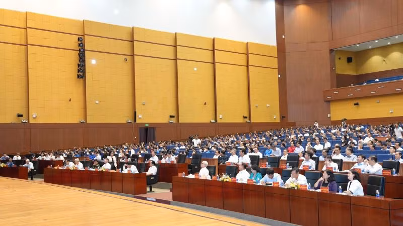 Các đại biểu dự hội nghị.