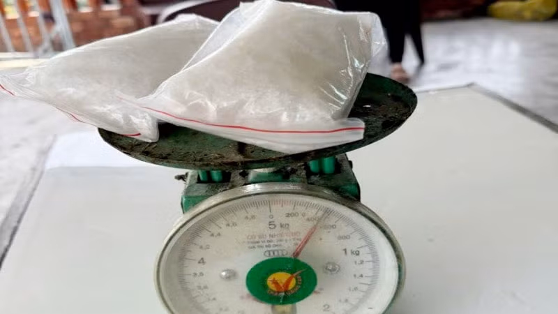 Tang vật thu giữ.