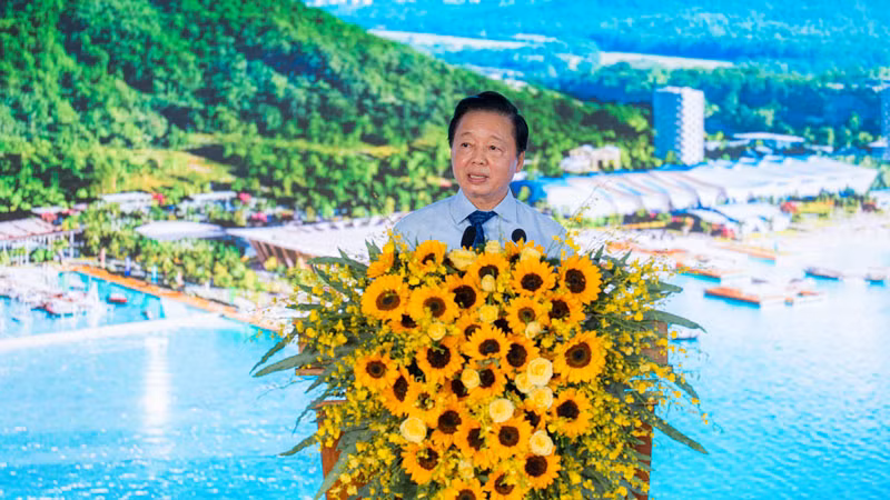 Phó Thủ tướng Chính phủ Trần Hồng Hà phát biểu chỉ đạo.